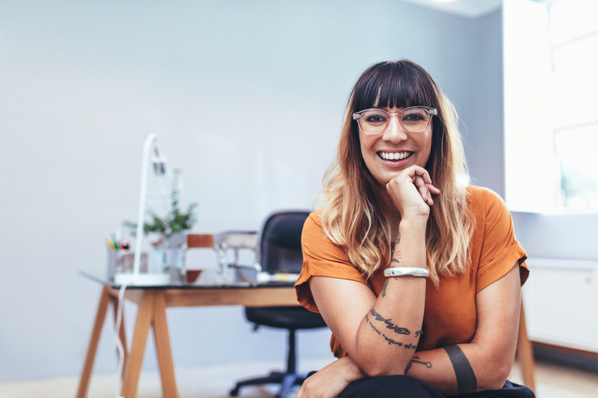 Portrait of a Female Entrepreneur